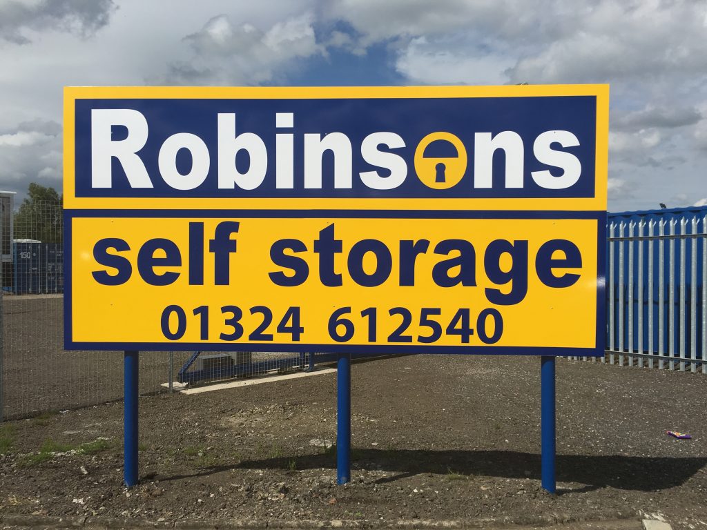 Robinsons Self Storage Secure Storage Containers, Falkirk, Stirling